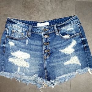 Hidden Jean Shorts Sz L